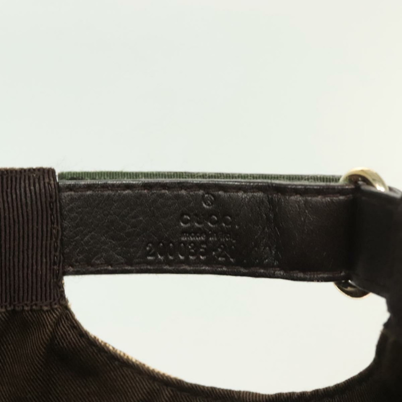 【日本直送】GUCCI GG帆布棒球帽 L 米色 紅色 綠色 200035 正品 yk19400-11