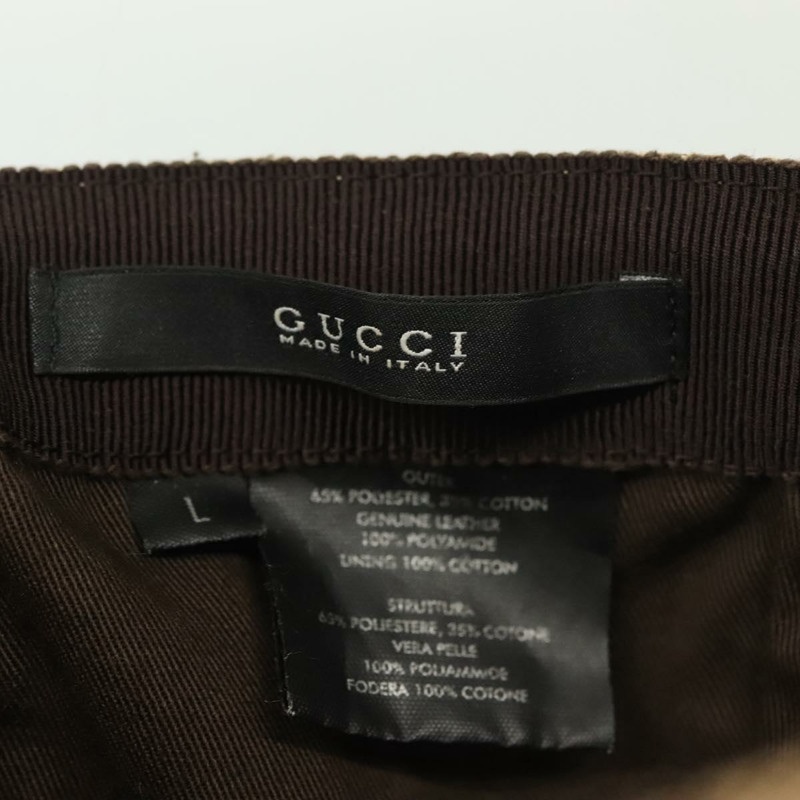 【日本直送】GUCCI GG帆布棒球帽 L 米色 紅色 綠色 200035 正品 yk19400-15