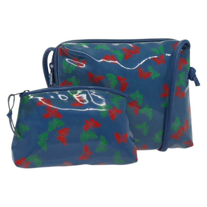 【日本直送】BOTTEGA VENETA 琺瑯藍單肩包 正品 135284-0