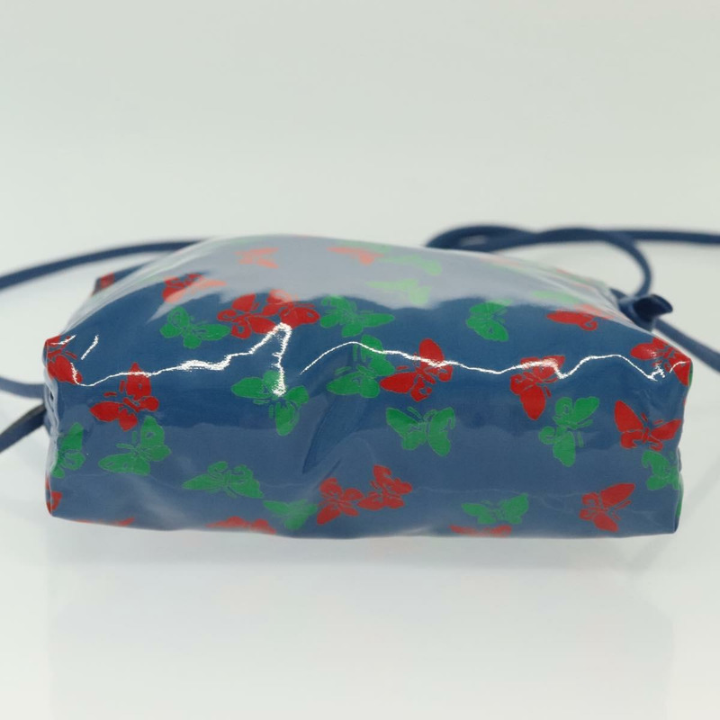 【日本直送】BOTTEGA VENETA 琺瑯藍單肩包 正品 135284-4