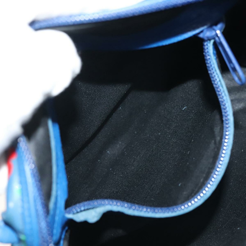 【日本直送】BOTTEGA VENETA 琺瑯藍單肩包 正品 135284-18