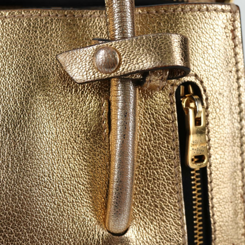 【日本直送】Miu Miu 手提包 皮革 2way 金色 正品 135307-13