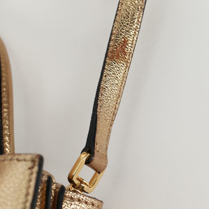 【日本直送】Miu Miu 手提包 皮革 2way 金色 正品 135307-19