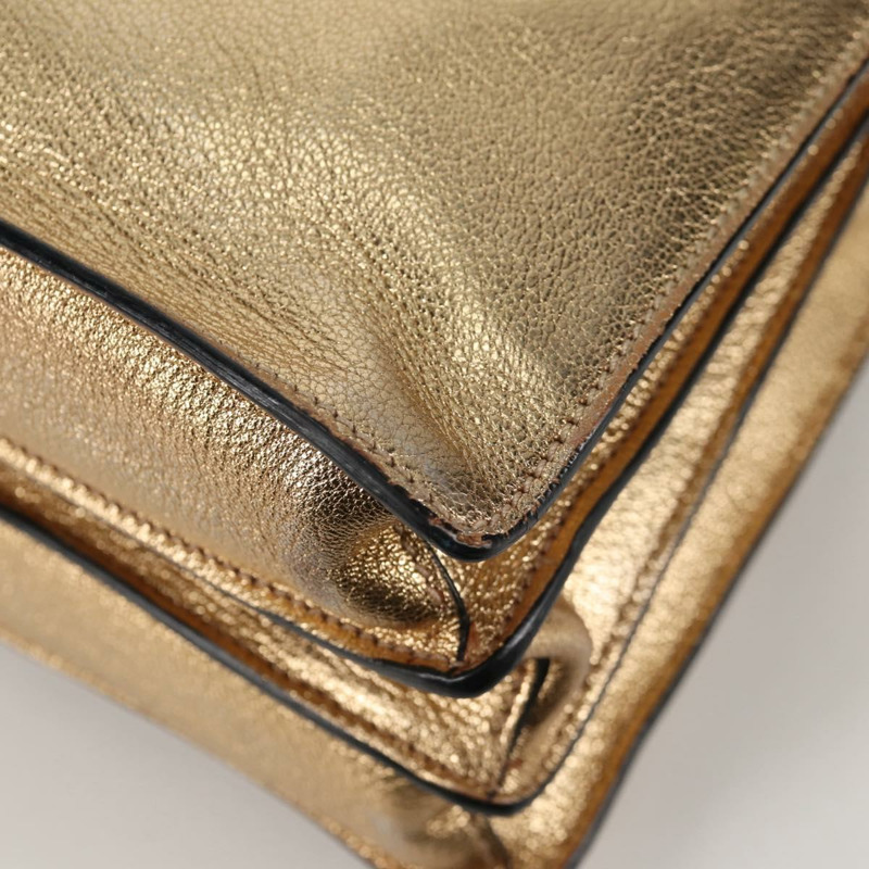 【日本直送】Miu Miu 手提包 皮革 2way 金色 正品 135307-21