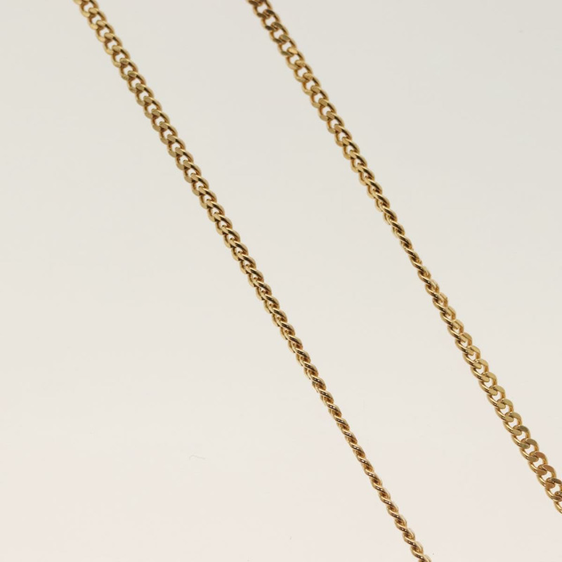 【日本直送】Christian Dior 項鍊 金屬 金 Auth 130688-4