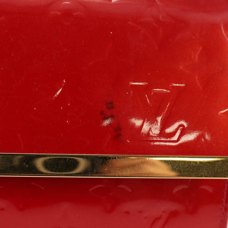 【日本直送】路易威登 Vernis Clutch Ana Clutch Bag Rose Andian M90092 LV Auth 141020-1