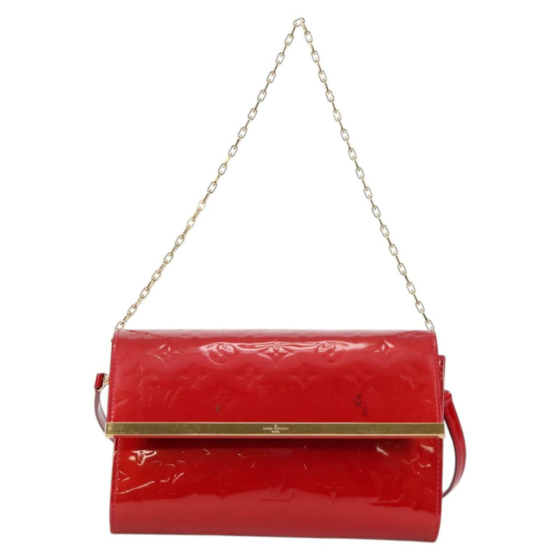 【日本直送】路易威登 Vernis Clutch Ana Clutch Bag Rose Andian M90092 LV Auth 141020-12