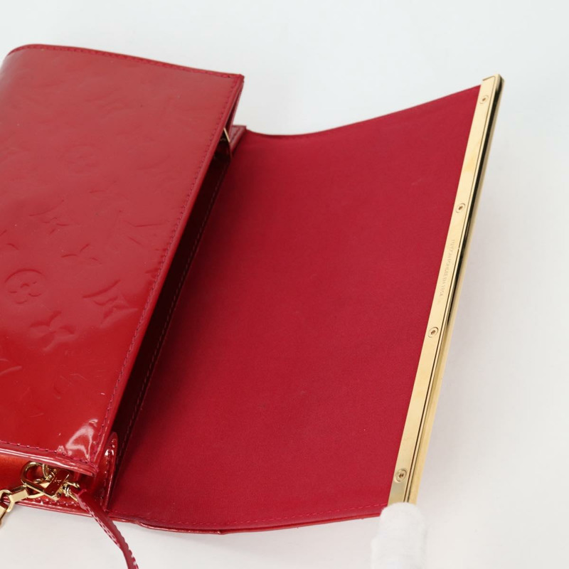 【日本直送】路易威登 Vernis Clutch Ana Clutch Bag Rose Andian M90092 LV Auth 141020-17
