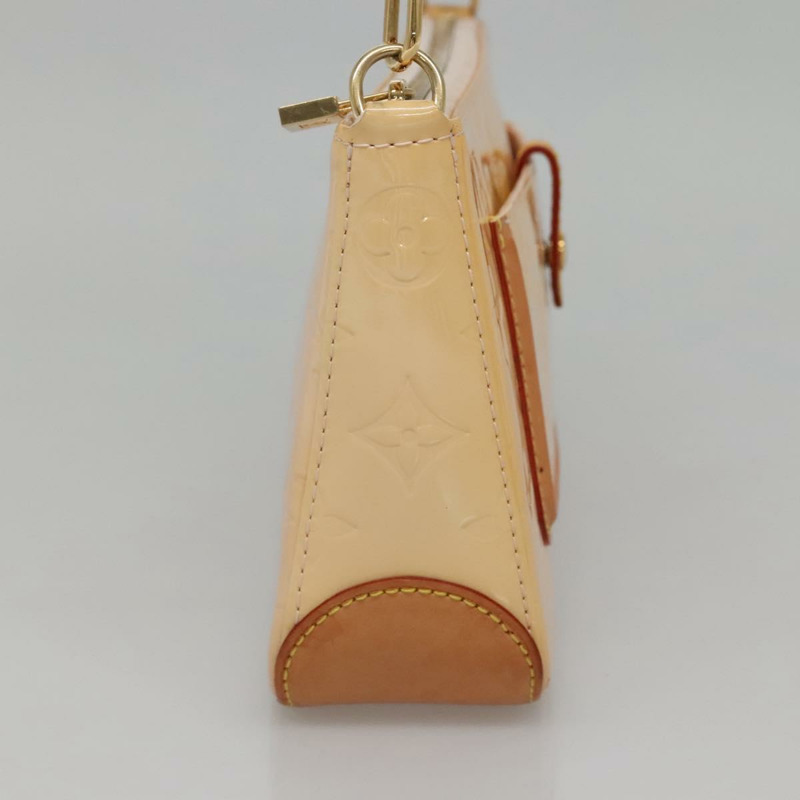 【日本直送】路易威登 Vernis Mallory 方形粉紅配件包 M91292 LV 正品 142265-2