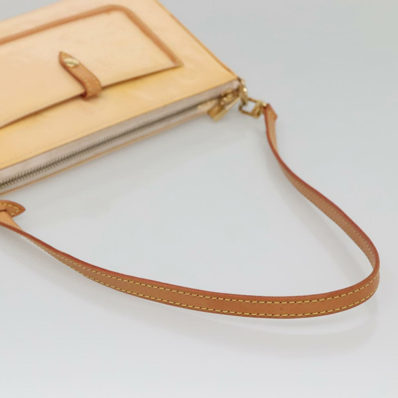 【日本直送】路易威登 Vernis Mallory 方形粉紅配件包 M91292 LV 正品 142265-6