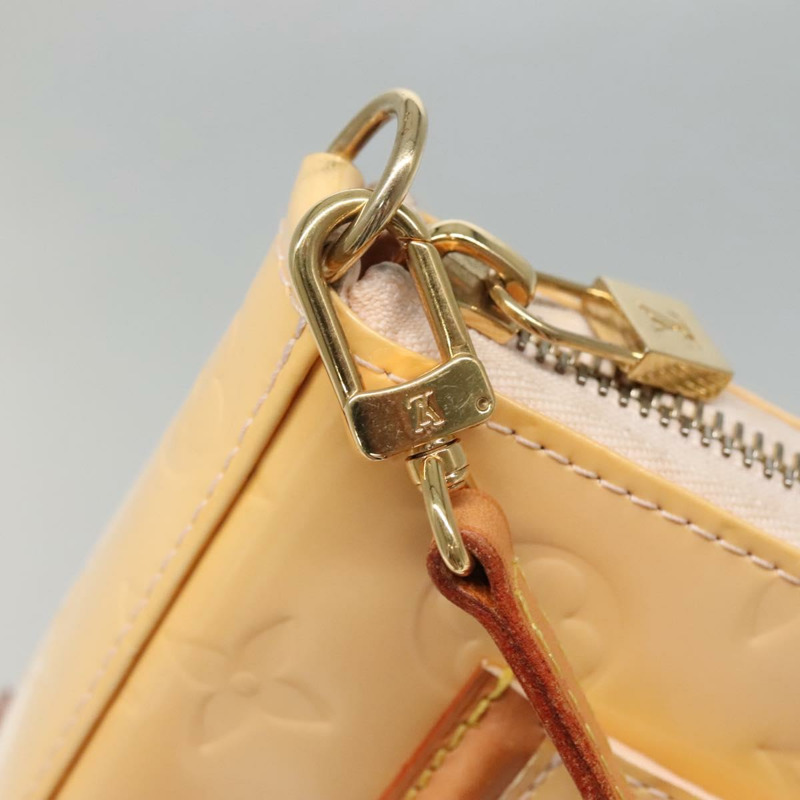 【日本直送】路易威登 Vernis Mallory 方形粉紅配件包 M91292 LV 正品 142265-17