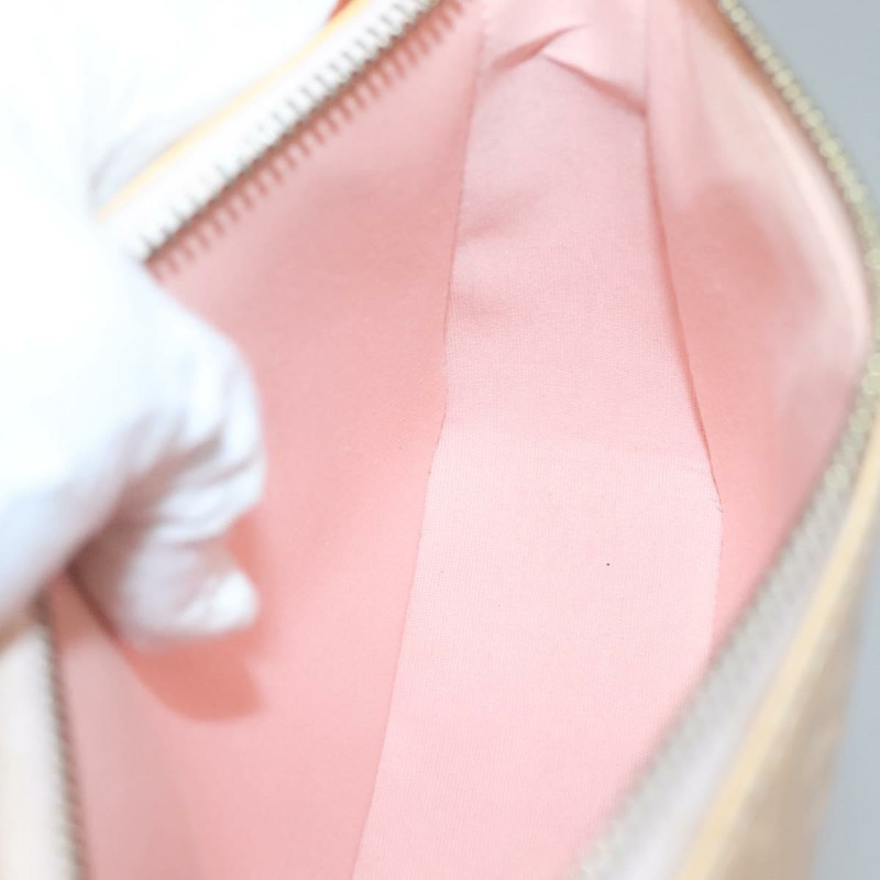 【日本直送】路易威登 Vernis Mallory 方形粉紅配件包 M91292 LV 正品 142265-20