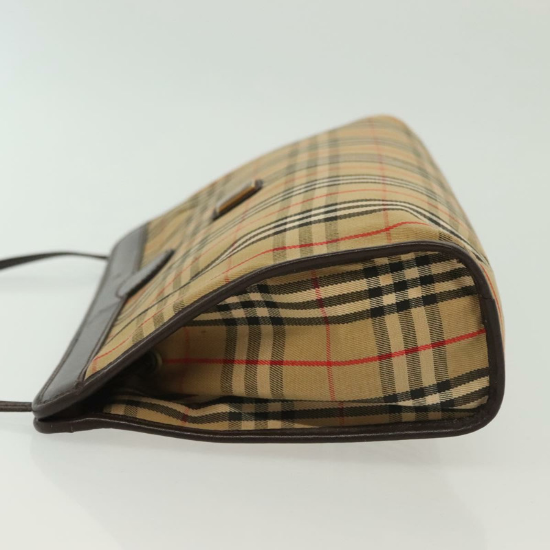 【日本直送】Burberrys Nova 格紋背包背包 米色 金色 正品 142412-3