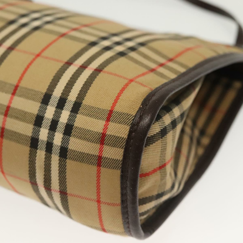 【日本直送】Burberrys Nova 格紋背包背包 米色 金色 正品 142412-13