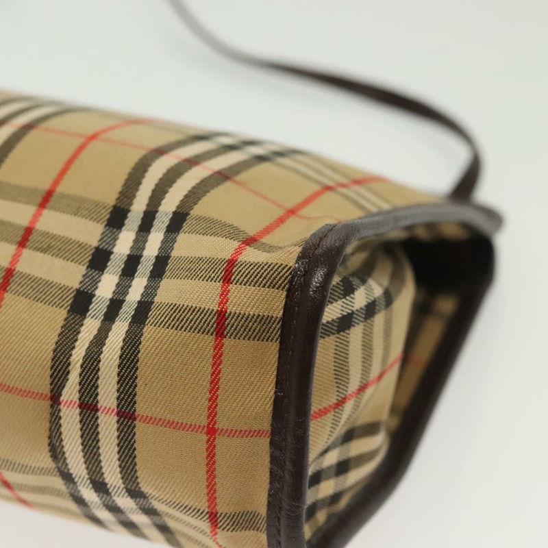 【日本直送】Burberrys Nova 格紋背包背包 米色 金色 正品 142412-15