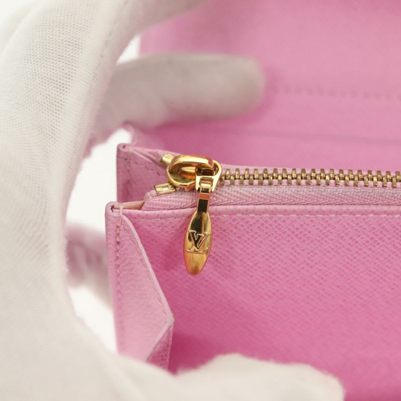 【日本直送】路易威登 Multicolor Portefeuille Sarah 錢包 白色 M93532 LV Auth 142372-21