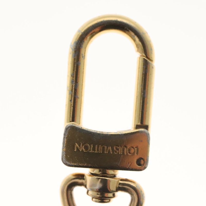 【日本直送】路易威登 Monogram 綻放花朵吊飾 金屬 金色 M63084 LV Auth 142401-10