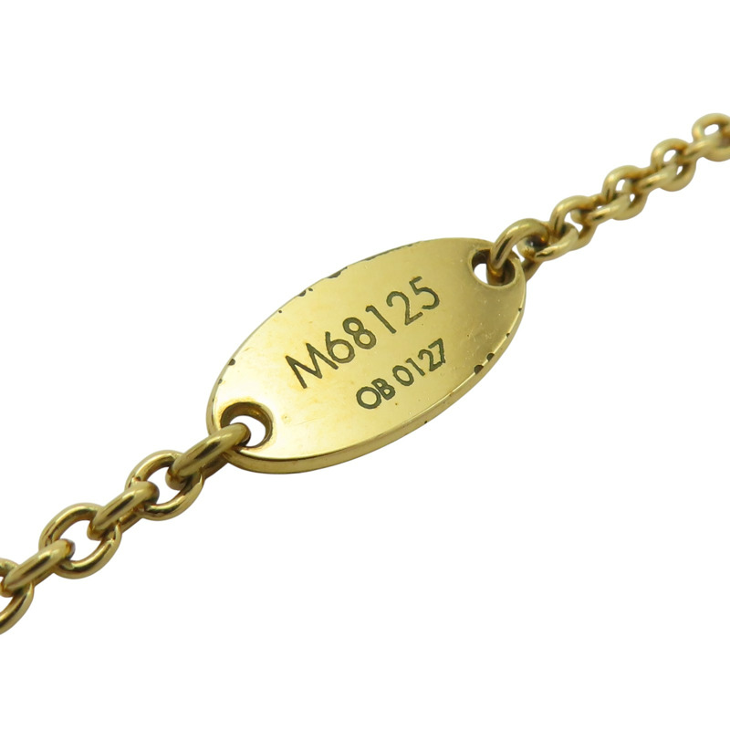 金色 原花鍍金 項鍊【LOUIS VUITTON 路易威登】-5