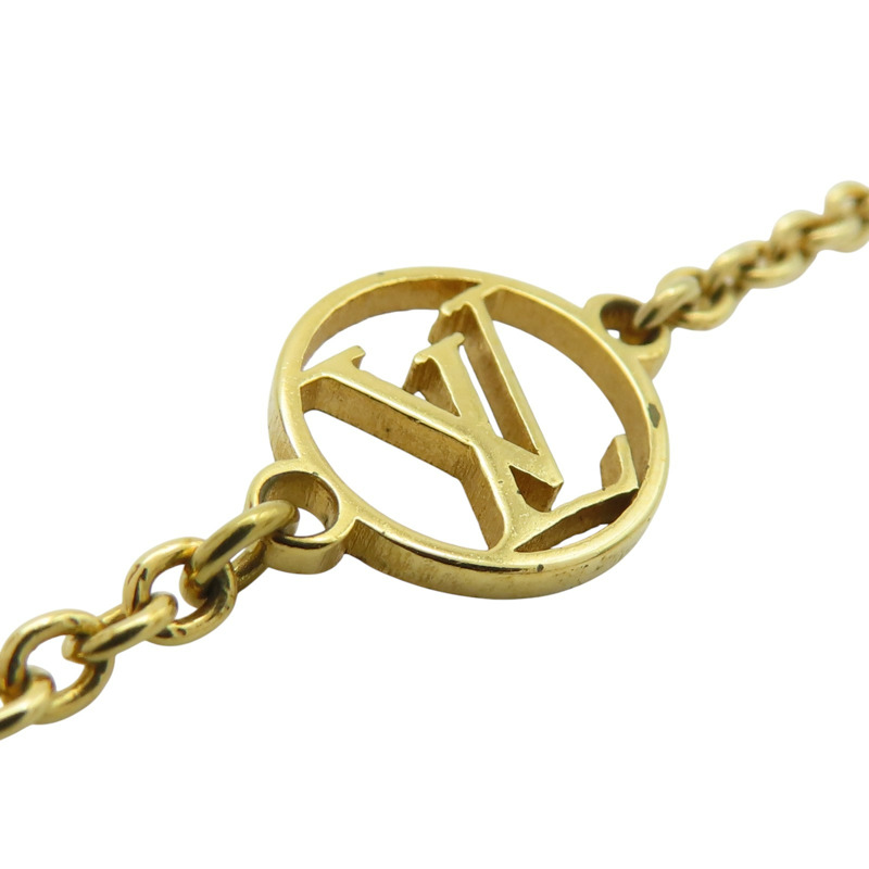 金色 原花鍍金 項鍊【LOUIS VUITTON 路易威登】-7