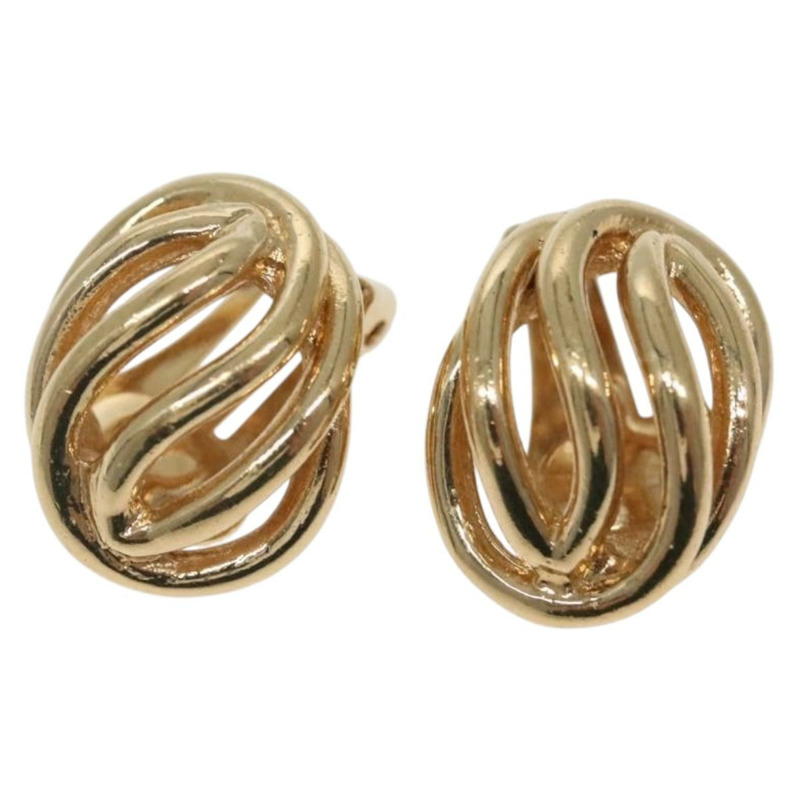 【日本直送】Christian Dior 耳環 金屬 金 正品 142049-0