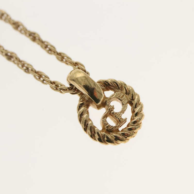【日本直送】Christian Dior 項鍊 金屬金 正品 142051-9