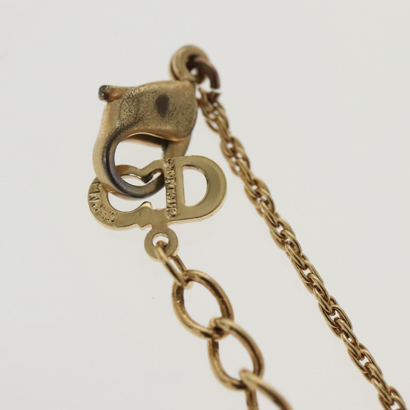 【日本直送】Christian Dior 項鍊 金屬金 正品 142051-13