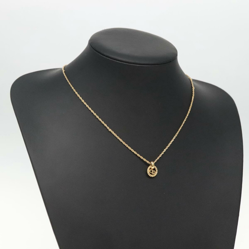 【日本直送】Christian Dior 項鍊 金屬金 正品 142051-14
