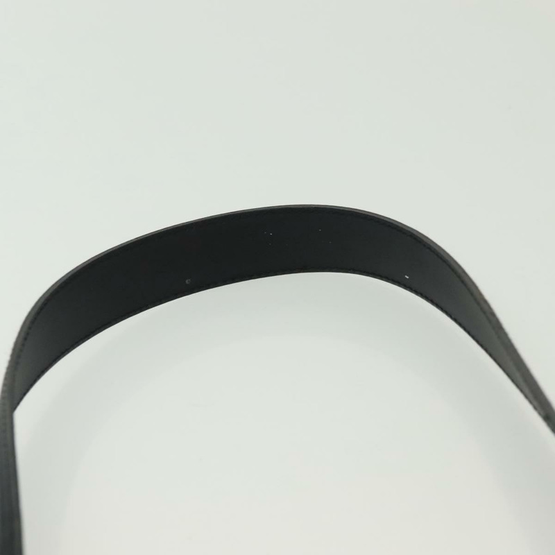 【日本直送】Salvatore Ferragamo Vala 單肩包，黑色銀色皮革，正品編號 141973-13