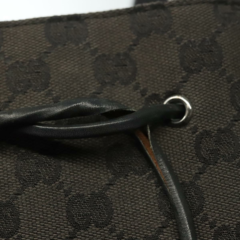 【日本直送】GUCCI GG帆布托特包 黑色 銀色 002 1053 正品 142008-8