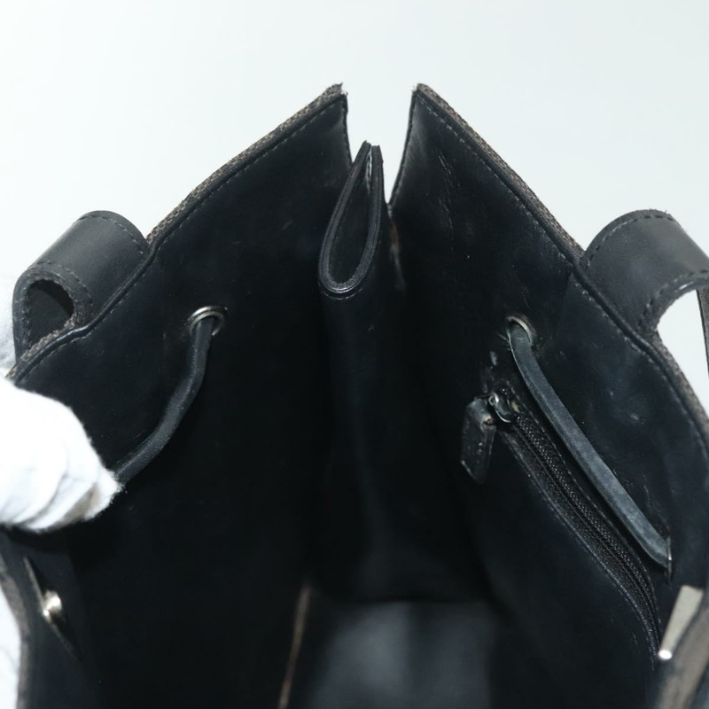 【日本直送】GUCCI GG帆布托特包 黑色 銀色 002 1053 正品 142008-20