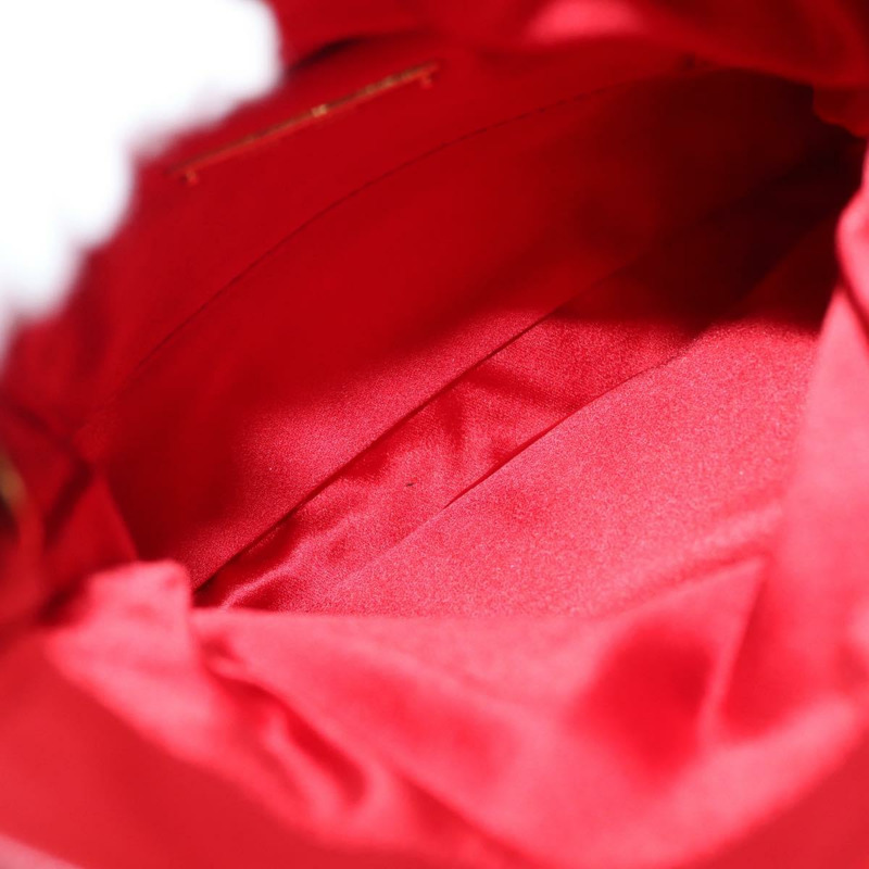 【日本直送】Miu Miu Bijoux 皮革單肩包 紅色金色 正品 SW1539-10