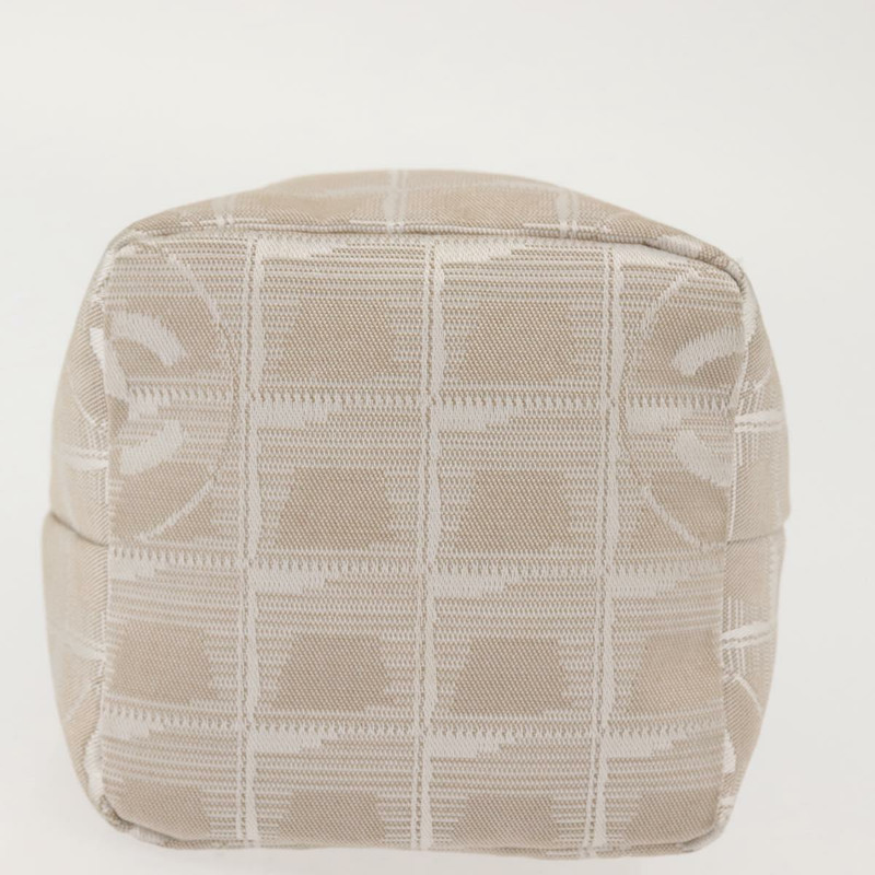 【日本直送】香奈兒新旅遊系列尼龍粉紅CC標誌手拿包 SW1558-4