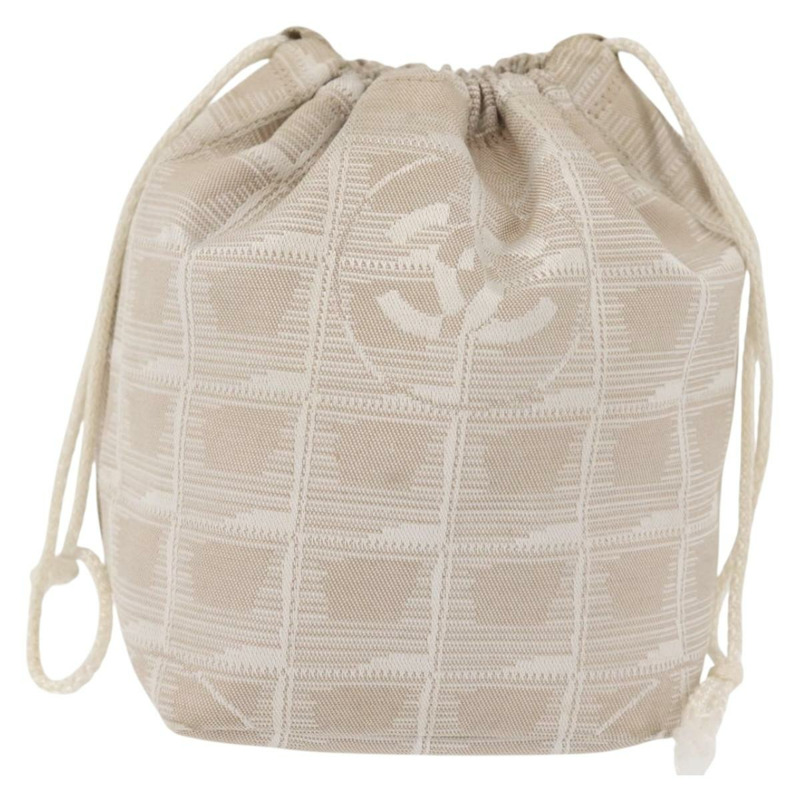 【日本直送】香奈兒新旅遊系列尼龍粉紅CC標誌手拿包 SW1558-12