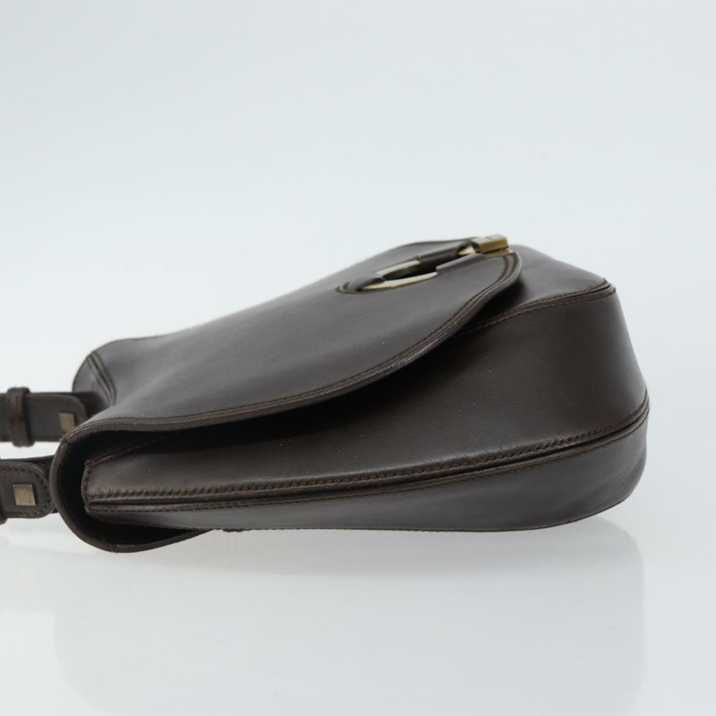 【日本直送】Salvatore Ferragamo Gancini 手提包,黑色真皮,正品 SW1544-3