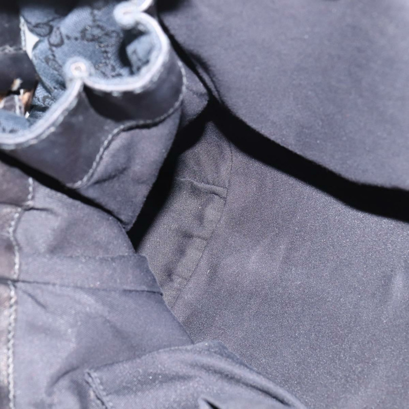 【日本直送】GUCCI GG帆布手提包 黑色金色 正品 SW1542-19