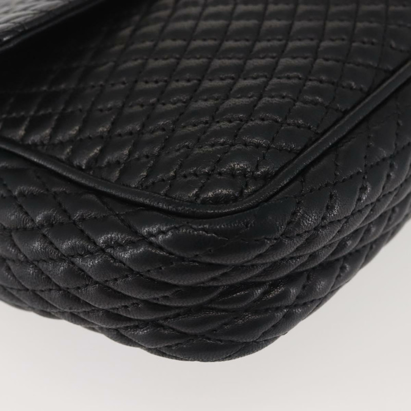 【日本直送】BALLY 鏈條單肩包 皮革 黑色 金色 正品 am9054-8