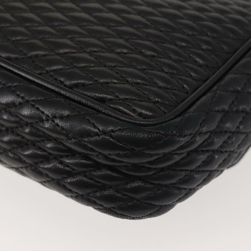 【日本直送】BALLY 鏈條單肩包 皮革 黑色 金色 正品 am9054-15