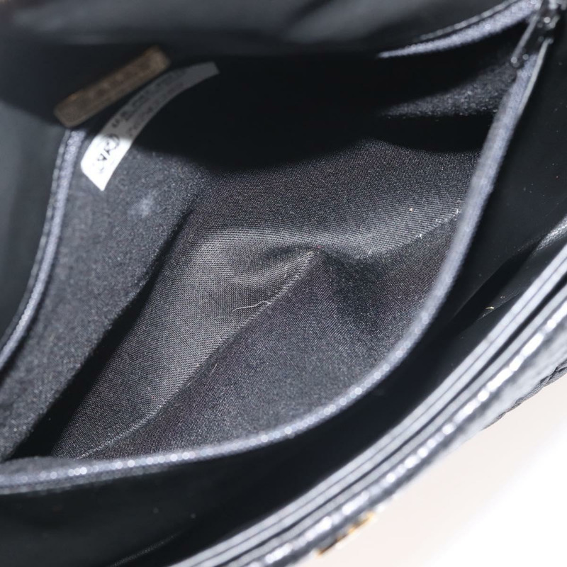 【日本直送】BALLY 鏈條單肩包 皮革 黑色 金色 正品 am9054-20