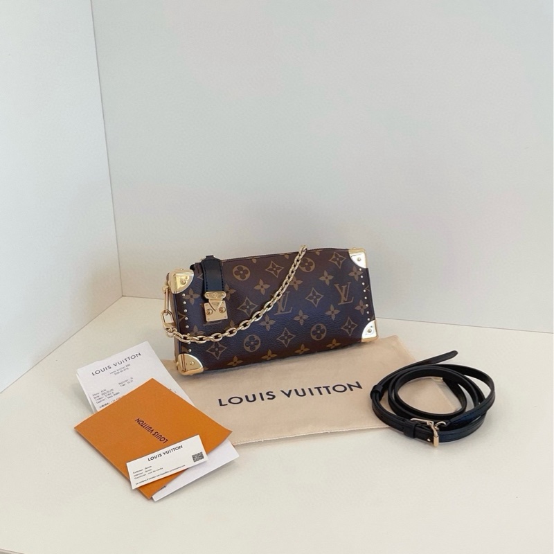 【未使用 閑置🆕】LV 新款Side Trunk Mini 橫版谷愛凌軟盒子手提包 斜挎包 單肩包-2