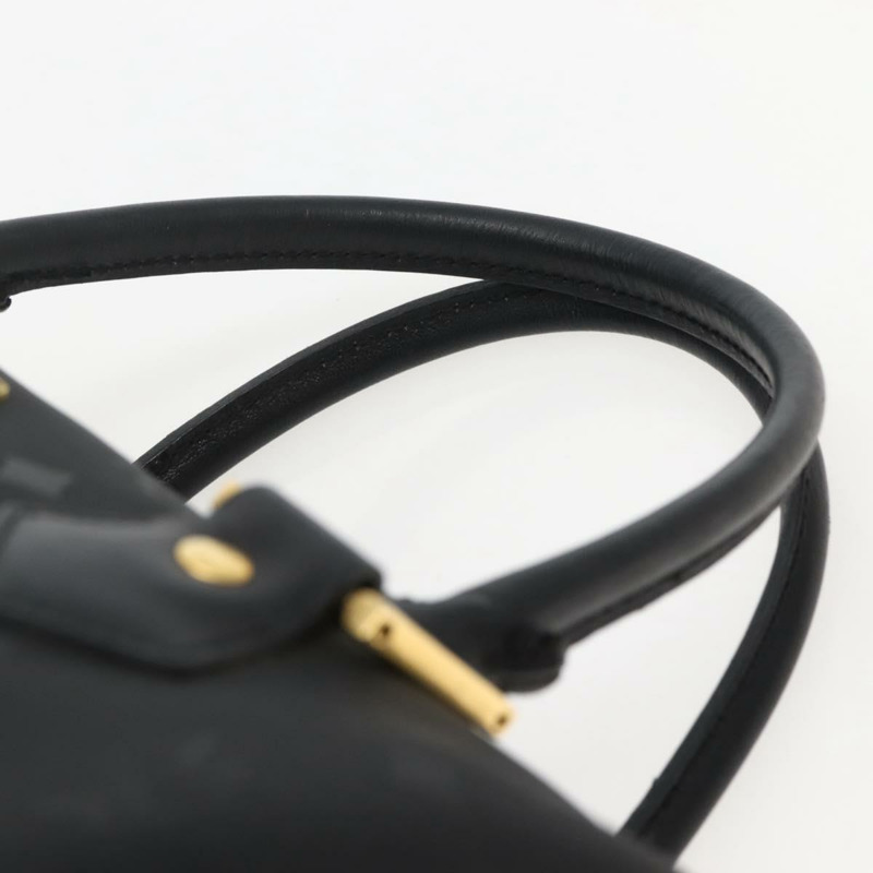 【日本直送】MCM Logoogram Vicetos 波士頓包 PVC 黑金 Auth am9026-7