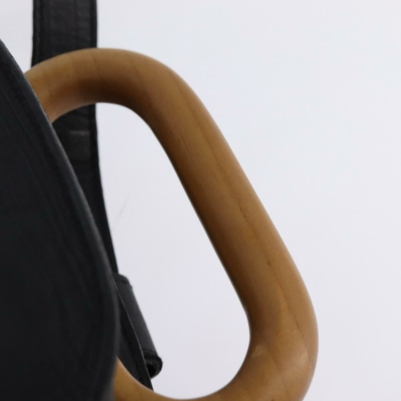 【日本直送】BALLY 皮革雙肩包 黑色 金色 正品 BA4807-13