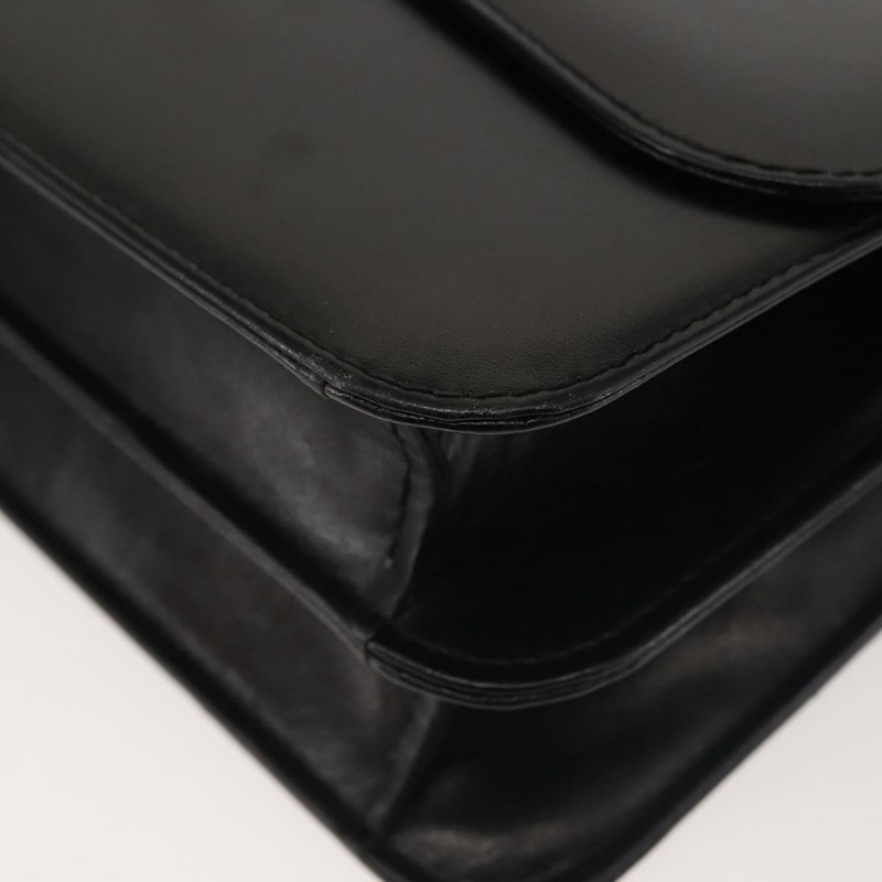 【日本直送】GUCCI 手提包 皮革 黑色 金色 正品 ep10849-14