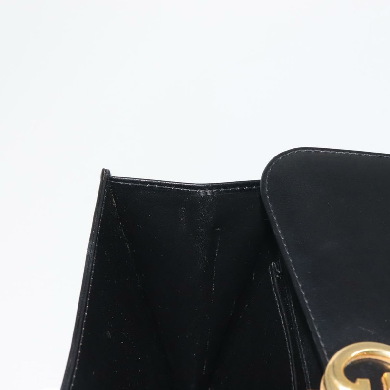 【日本直送】GUCCI 手提包 皮革 黑色 金色 正品 ep10849-20