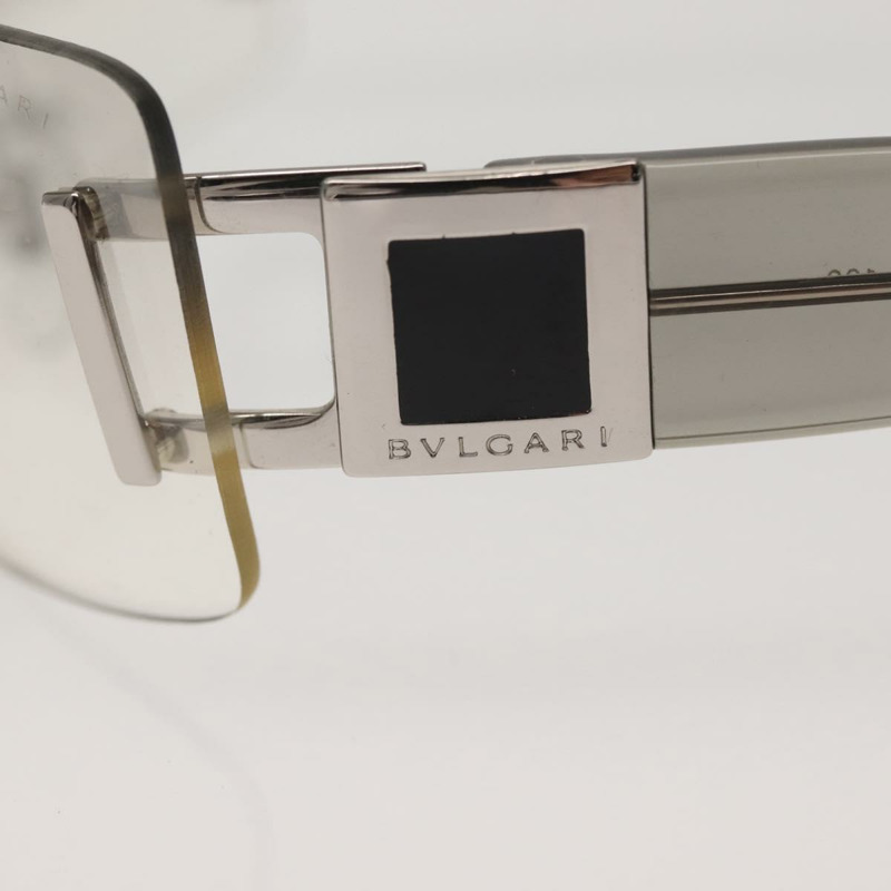【日本直送】寶格麗 (BVLGARI) 太陽眼鏡 塑膠 銀色 Auth am9072-7