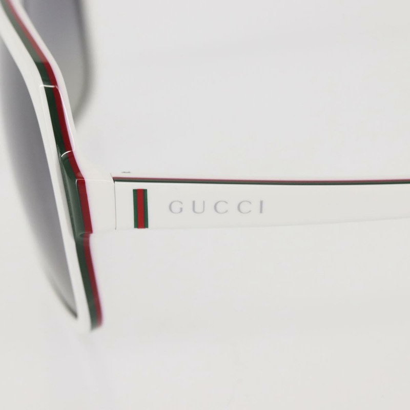 【日本直送】GUCCI 白色塑膠太陽眼鏡 正品 am9119-7