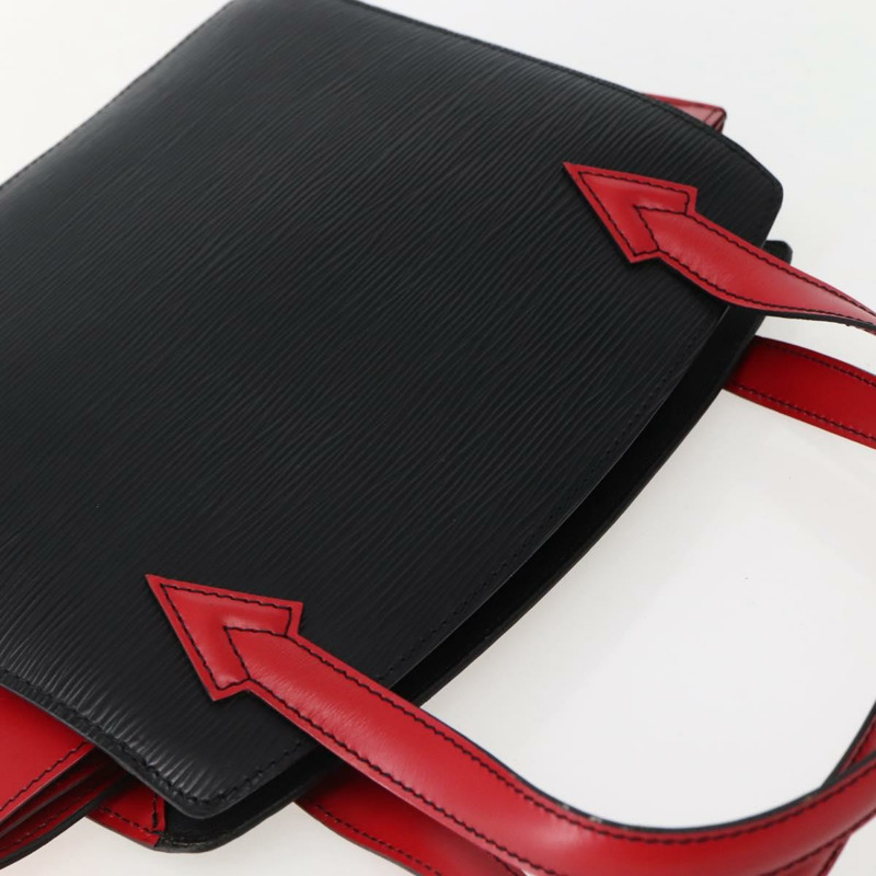 【日本直送】路易威登 Epi 雙色 Varenne 手提包 黑色 紅色 M52387 LV 正品 bs29417-5