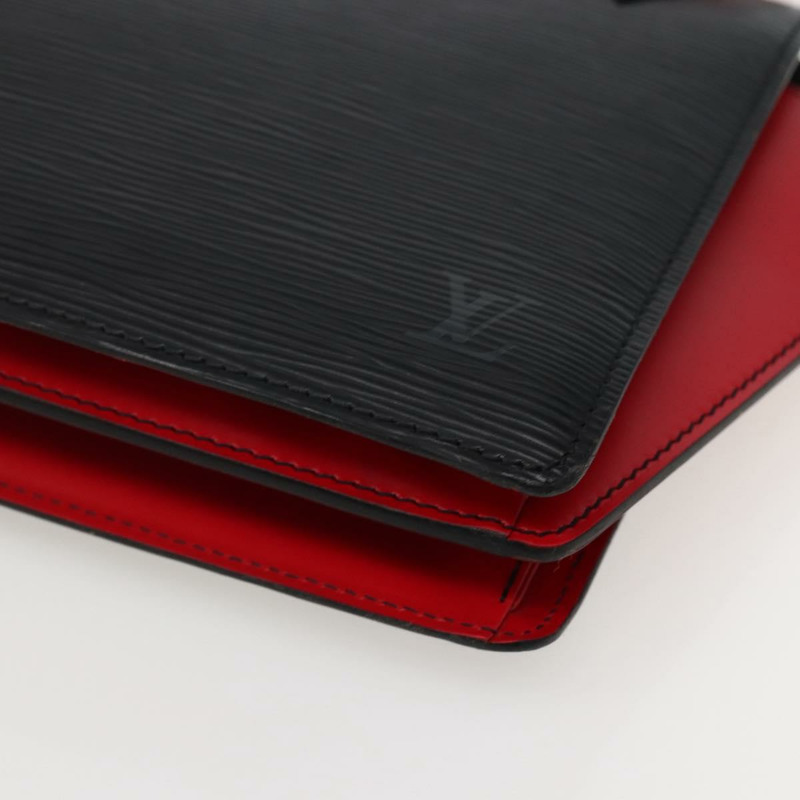 【日本直送】路易威登 Epi 雙色 Varenne 手提包 黑色 紅色 M52387 LV 正品 bs29417-7