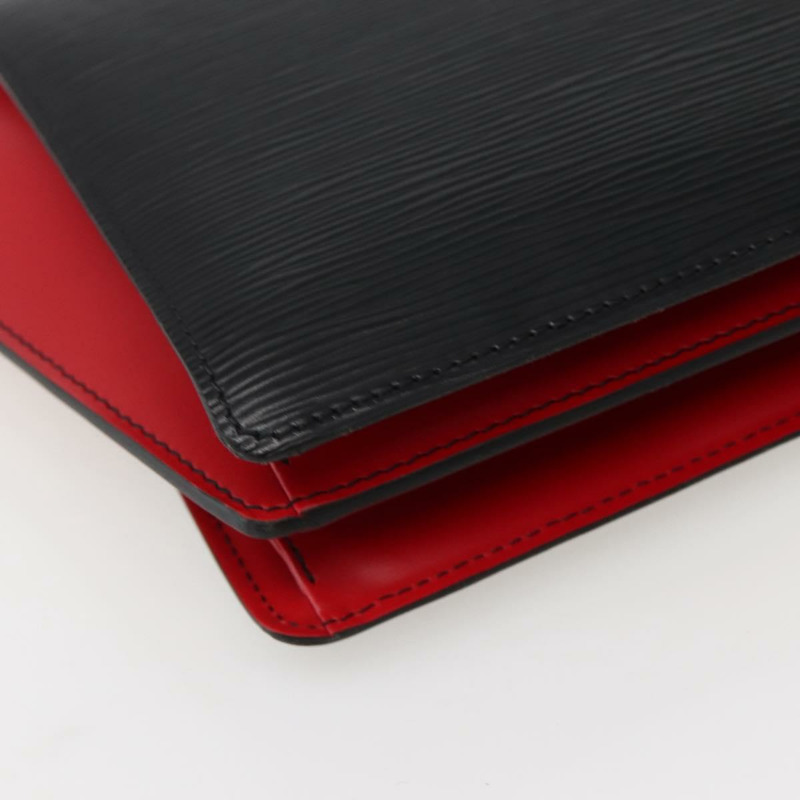 【日本直送】路易威登 Epi 雙色 Varenne 手提包 黑色 紅色 M52387 LV 正品 bs29417-14