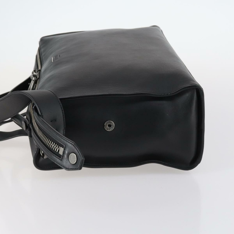 【日本直送】FENDI 手提包 皮革 兩用 黑色 正品 bs29449-3