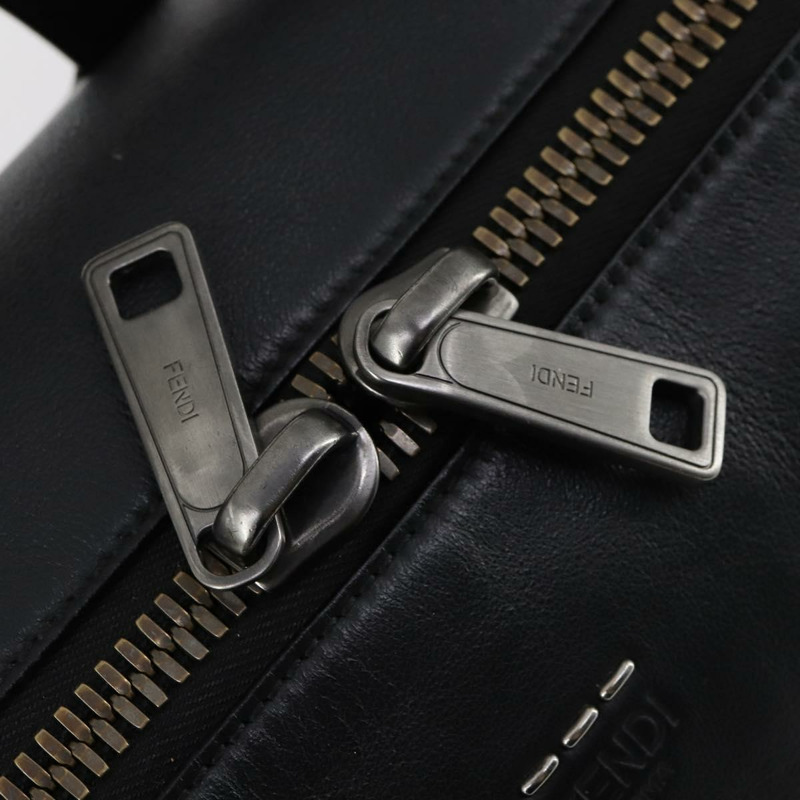 【日本直送】FENDI 手提包 皮革 兩用 黑色 正品 bs29449-9